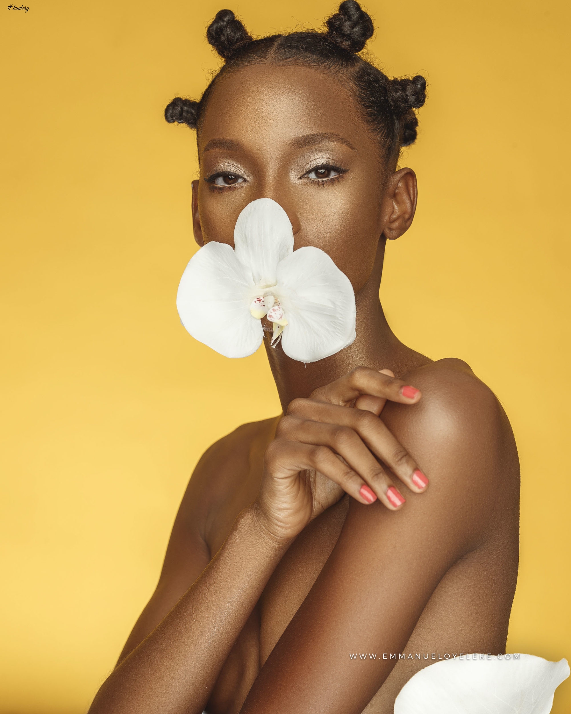 Emmanuel Oyeleke’s Blooming Beauty Shoot Is Everything You Need To See