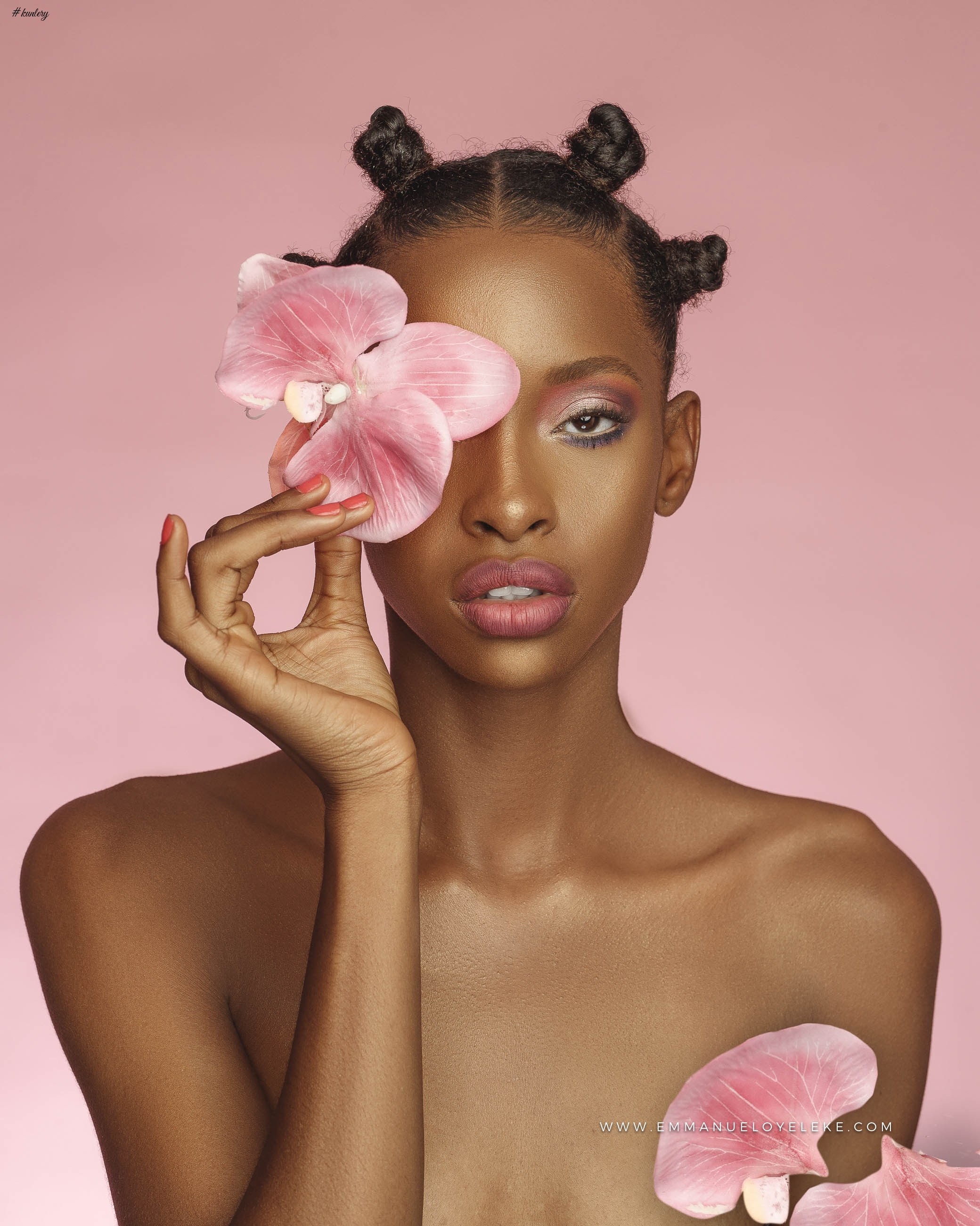 Emmanuel Oyeleke’s Blooming Beauty Shoot Is Everything You Need To See