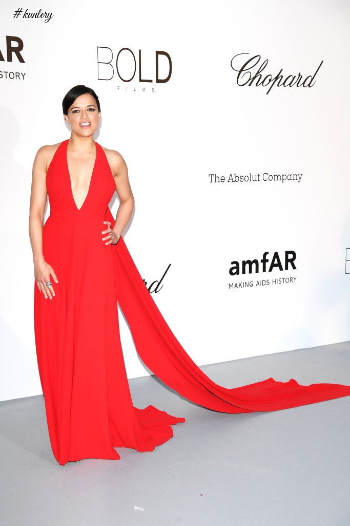 Red Carpet Fab! Teyana Taylor, Jason Derulo, Winnie Harlow Spotted At Annual amfAR Cannes Gala