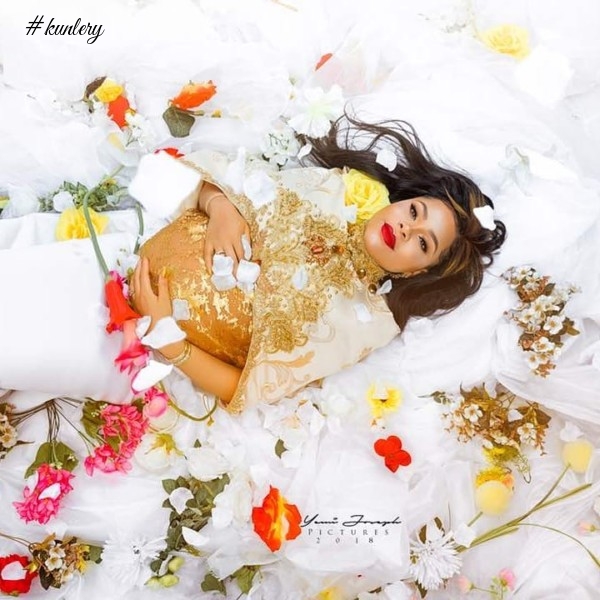 Femi Fani-Kayode’s Wife Precious Is Regal In Maternity Shoot