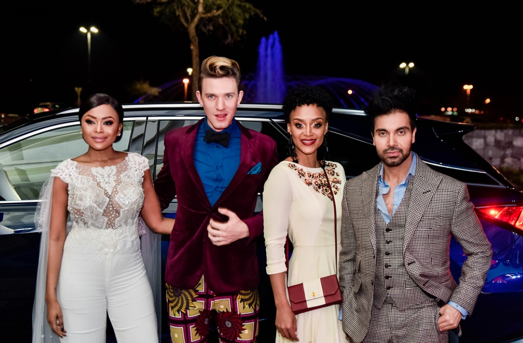 Check Bonang Matheba, Gert Johan Coetzee & More At The Project Runway SA Launch Party