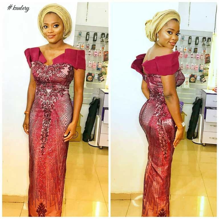 WEDDING GUEST SERVING SOME HOT SAUCE ASO EBI STYLES