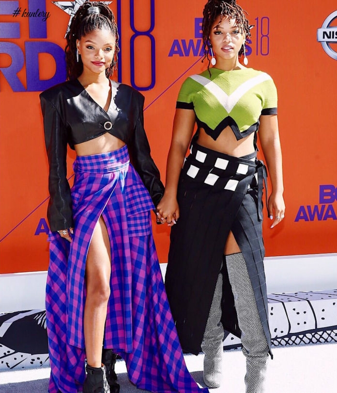 15 Amazing Fashion Moments From US RnB & Faux Locs Girls ChloexHalle; Print Looks Included