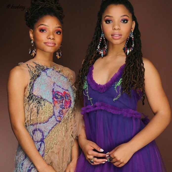 15 Amazing Fashion Moments From US RnB & Faux Locs Girls ChloexHalle; Print Looks Included