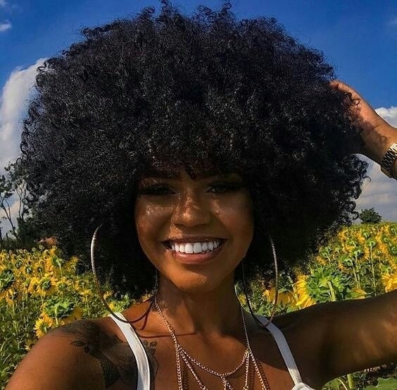 #BIGHAIRDONTCARE; Check Out 20 Hot Ladies Making Us Wanting Curls Today