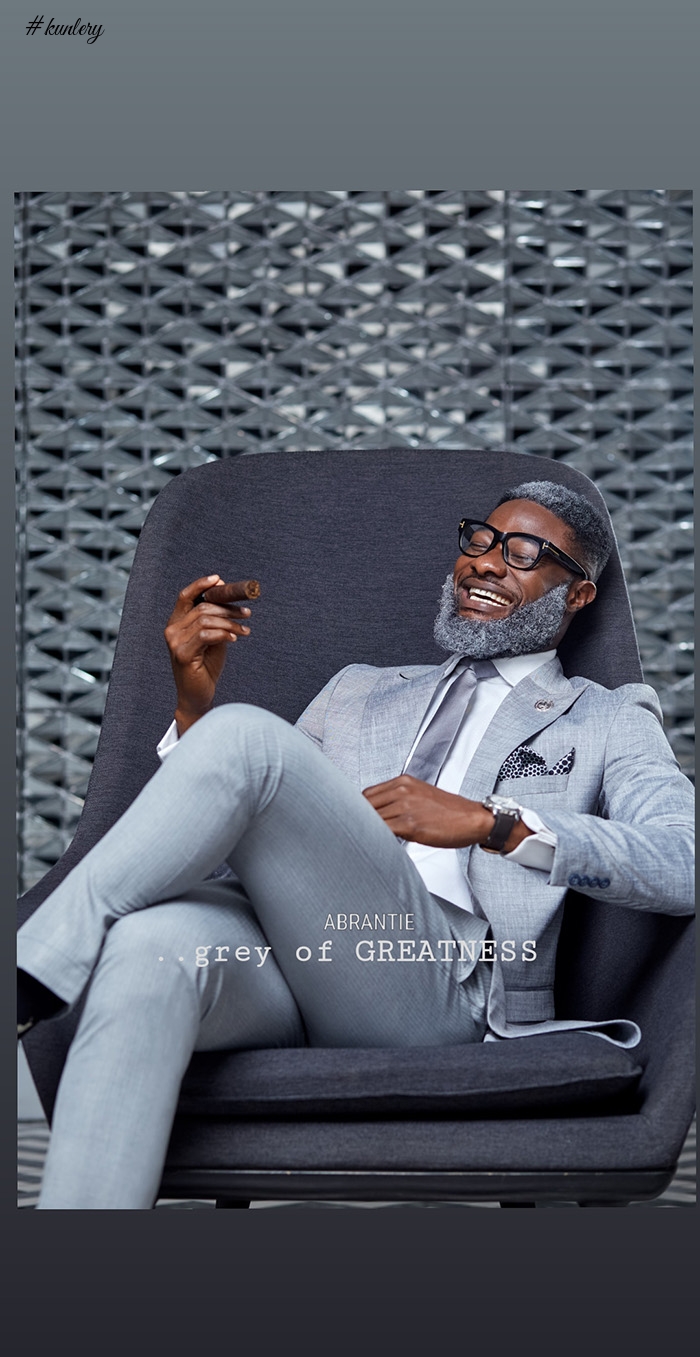 Abrantie The Gentleman Presents The Look Book For The Grey Of Greatness Collection