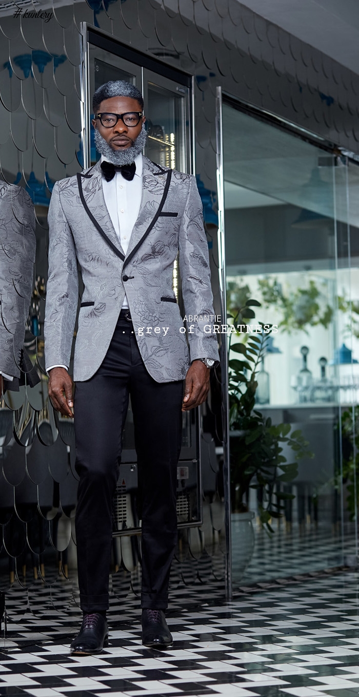 Abrantie The Gentleman Presents The Look Book For The Grey Of Greatness Collection