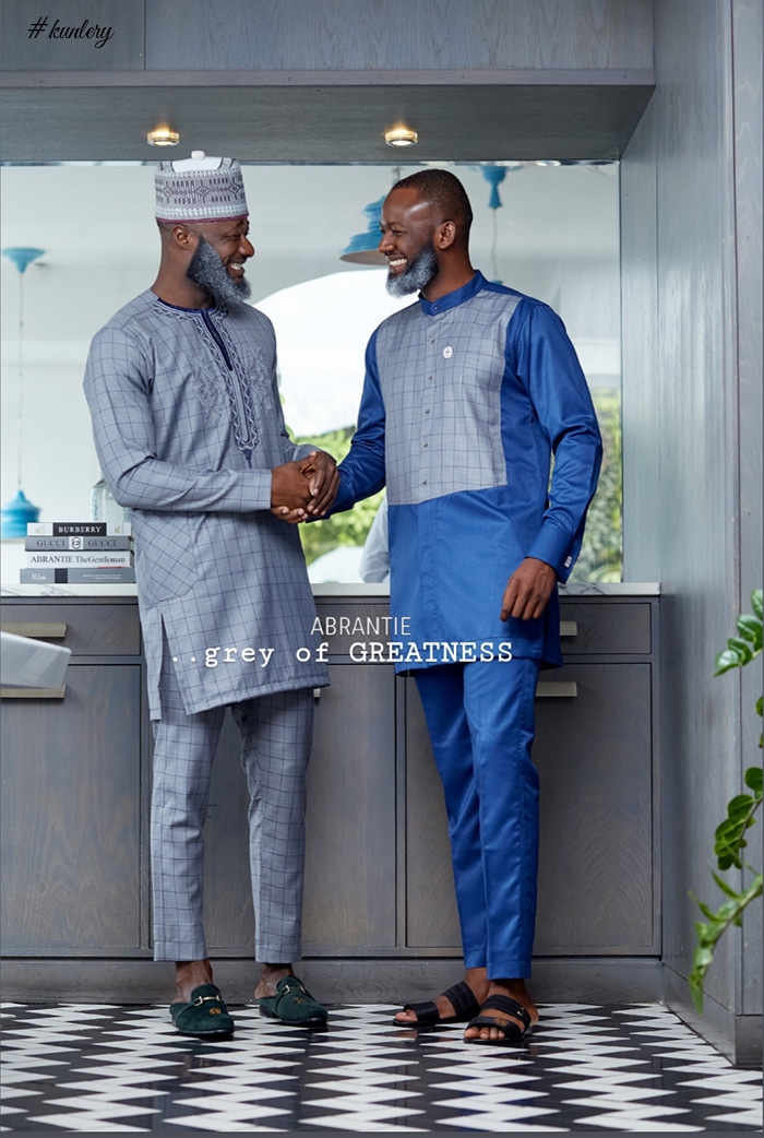 Abrantie The Gentleman Presents The Look Book For The Grey Of Greatness Collection