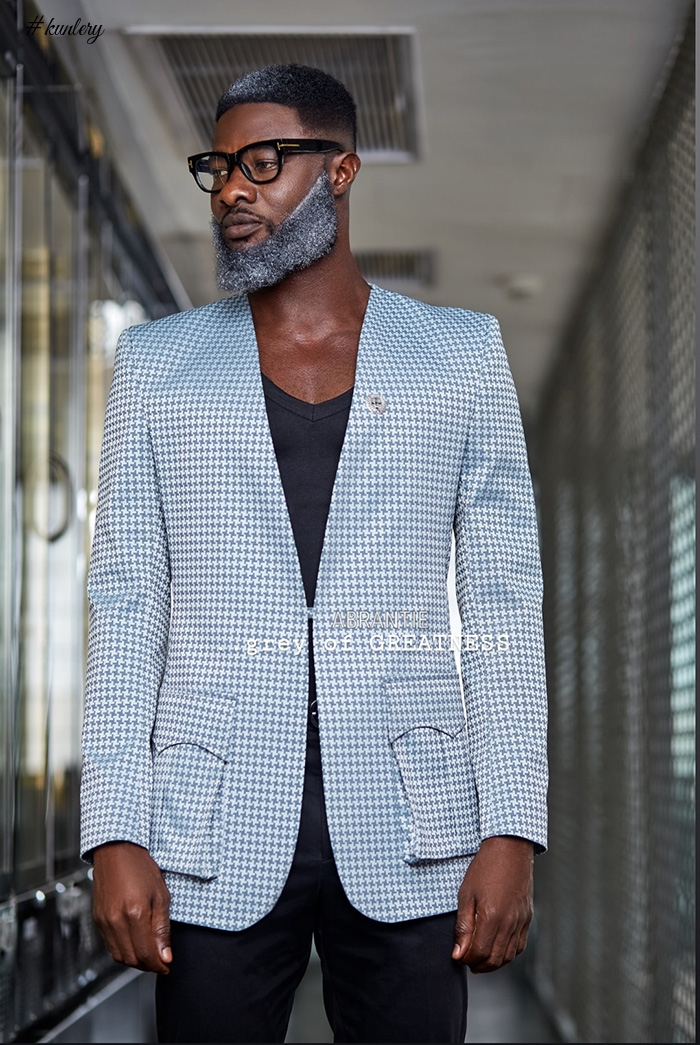 Abrantie The Gentleman Presents The Look Book For The Grey Of Greatness Collection