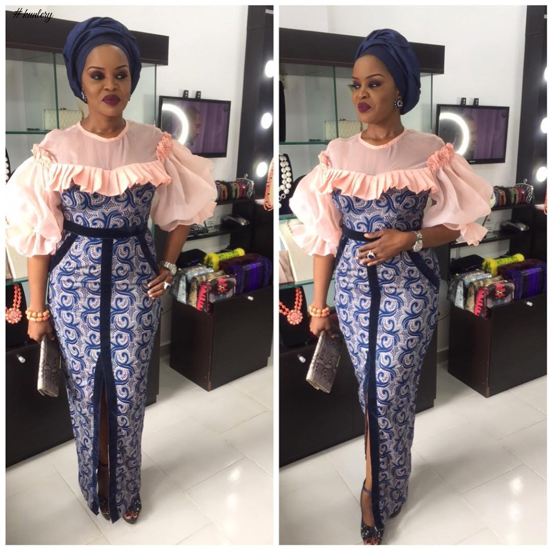 SEE THESE ASO EBI STYLES BEING RUSHED BY THE FASHION DIVAS