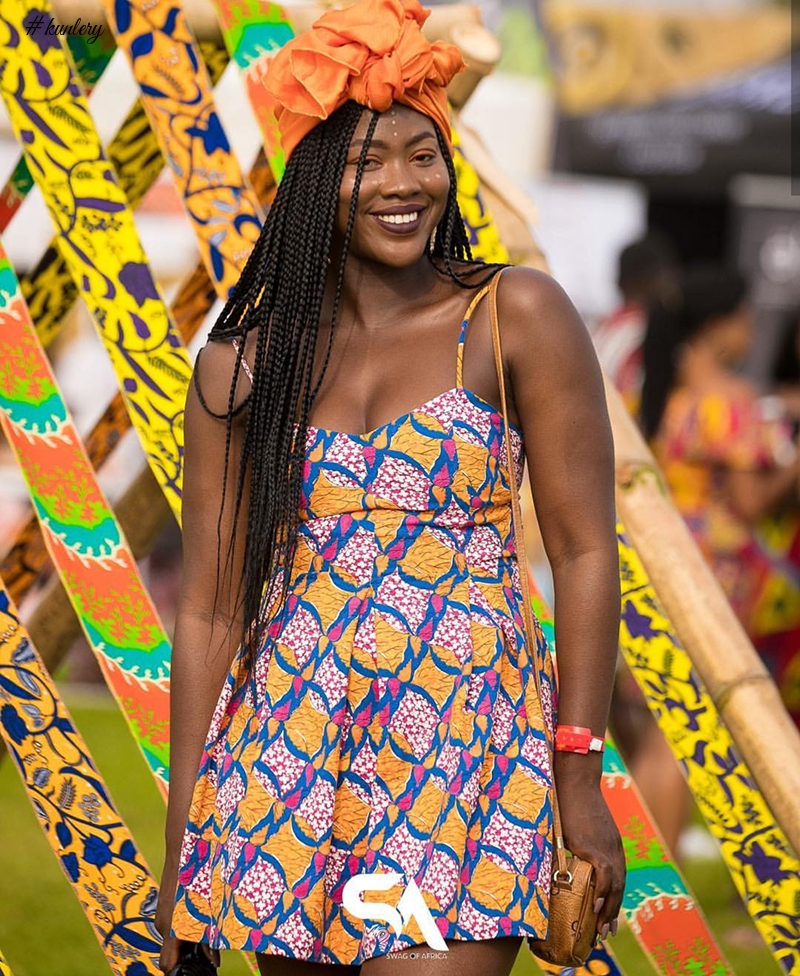 African Fashion Meets Candyland; See All The Printastic Beauty Spotted At Afrochella 2018