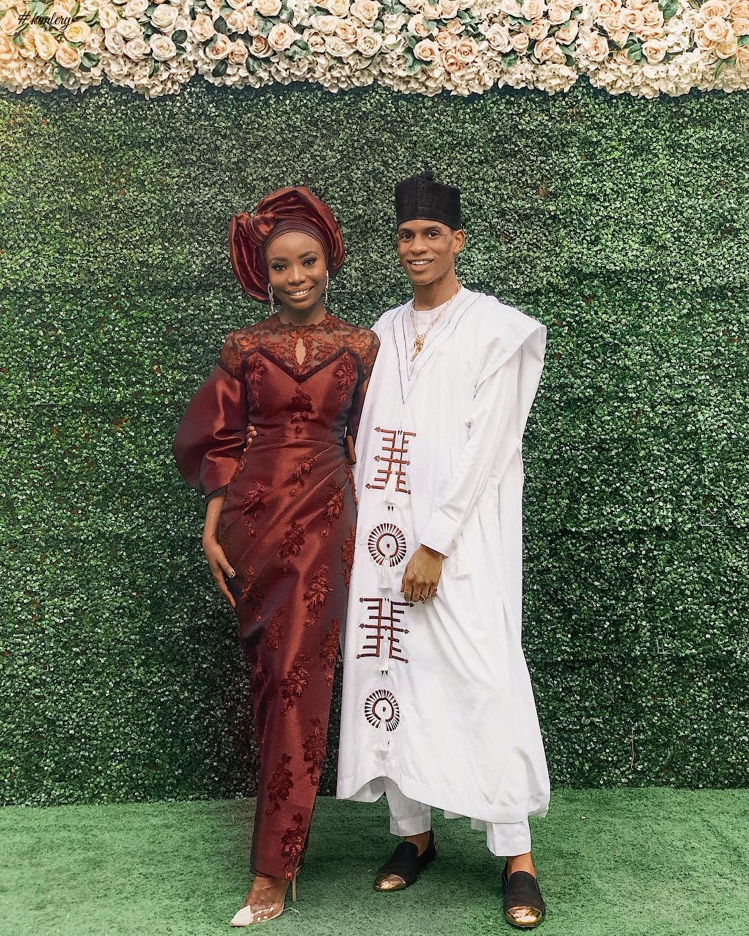 See Stunning Photos From PR Guru Bidemi Zakariyau And Adebayo Akande’s Introduction Ceremony