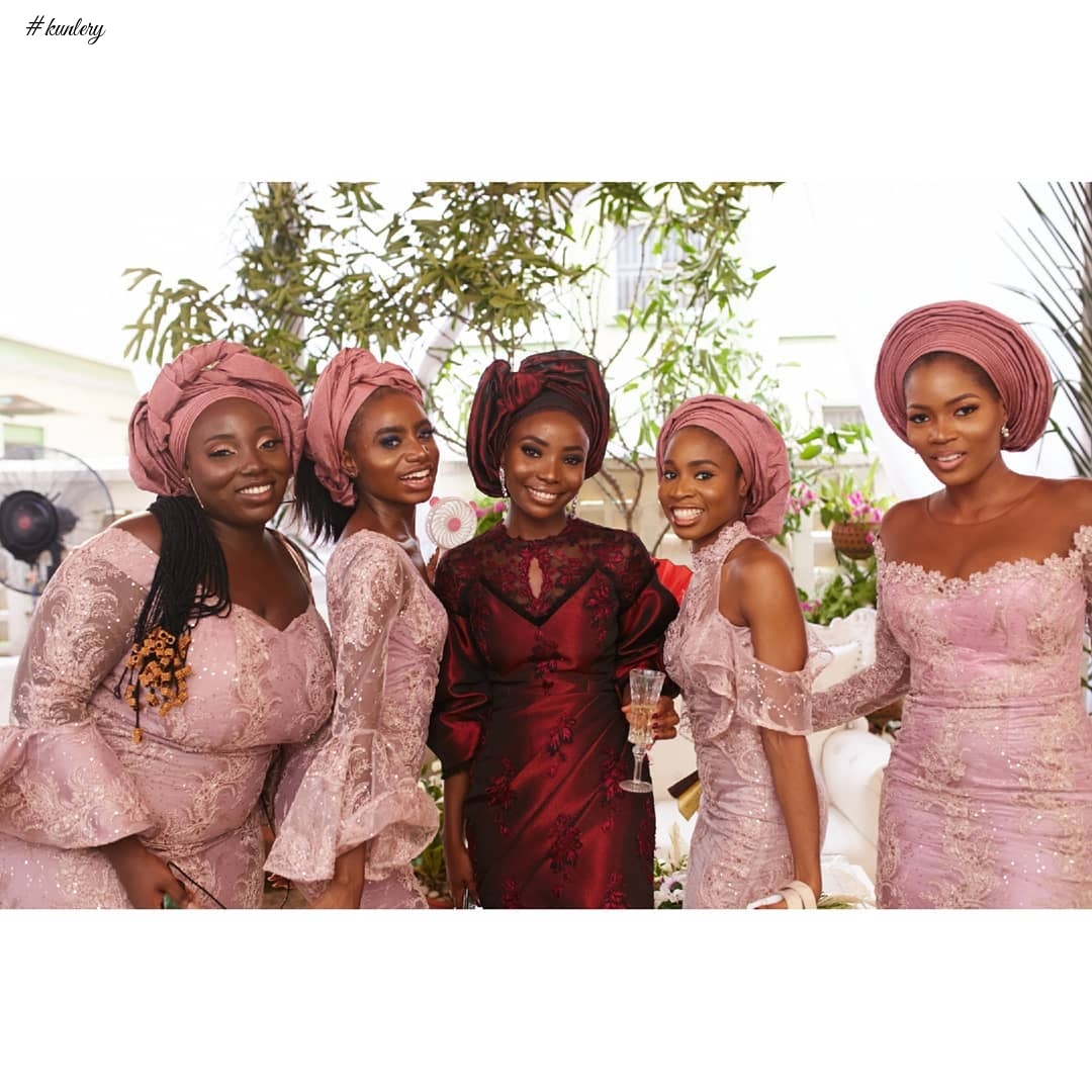 See Stunning Photos From PR Guru Bidemi Zakariyau And Adebayo Akande’s Introduction Ceremony