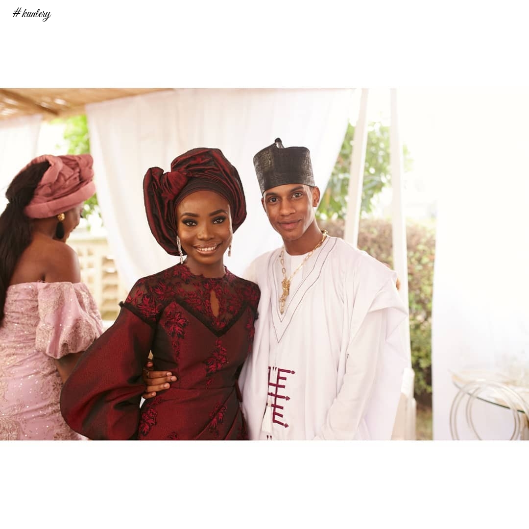 See Stunning Photos From PR Guru Bidemi Zakariyau And Adebayo Akande’s Introduction Ceremony