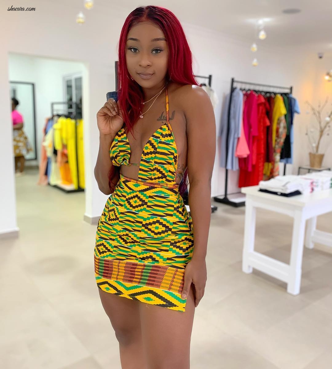 Efia Odo Is About That Kente Print Life; See All The Fabulous Kente Looks The Actress Served Recently!