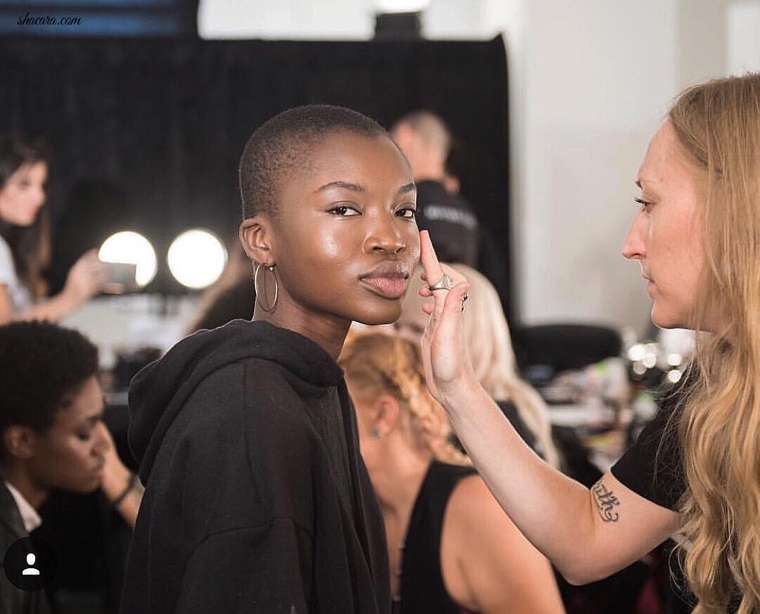 Meet Burkina Faso’s Long Legged Maryse Kye Who Was Caught In The Big Lip Controversy