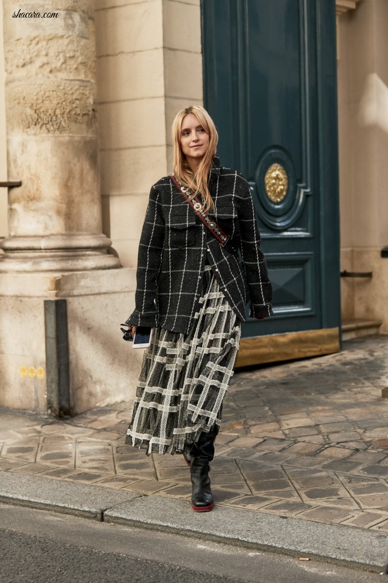 How to Wear Plaid Like a Street Style Star