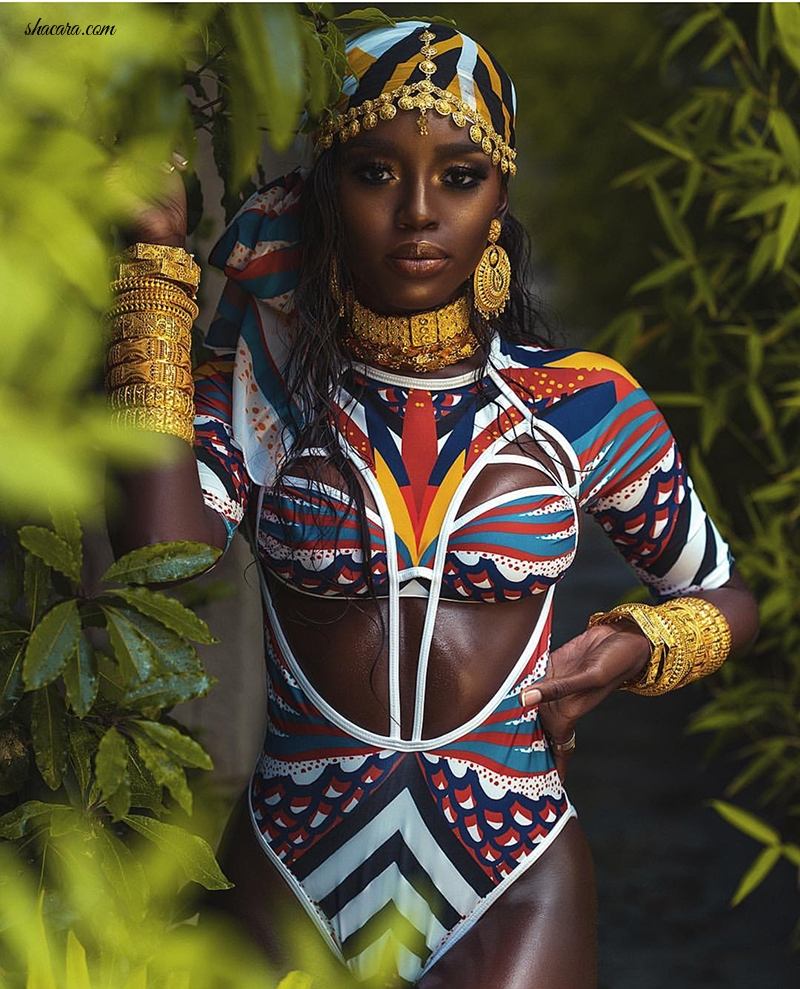 See All The Amazing Editorial Images From Nigeria’s B-fyne’s Latest Swimwear Campaign