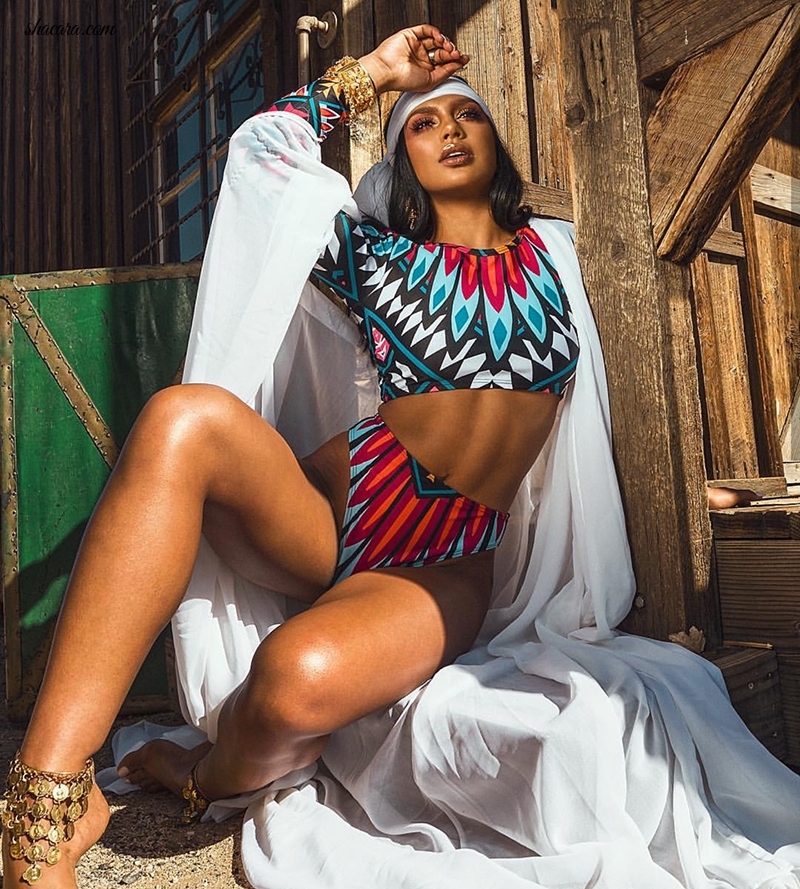 See All The Amazing Editorial Images From Nigeria’s B-fyne’s Latest Swimwear Campaign