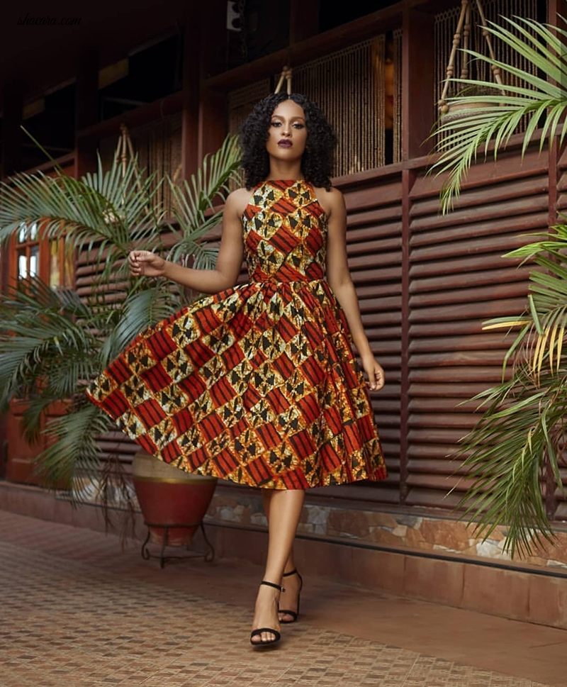 Ankara, Pencil Skirts, Low V Neckline & Flair Sleeves; Africa’s Summer Harmattan Fashion Season Is Here