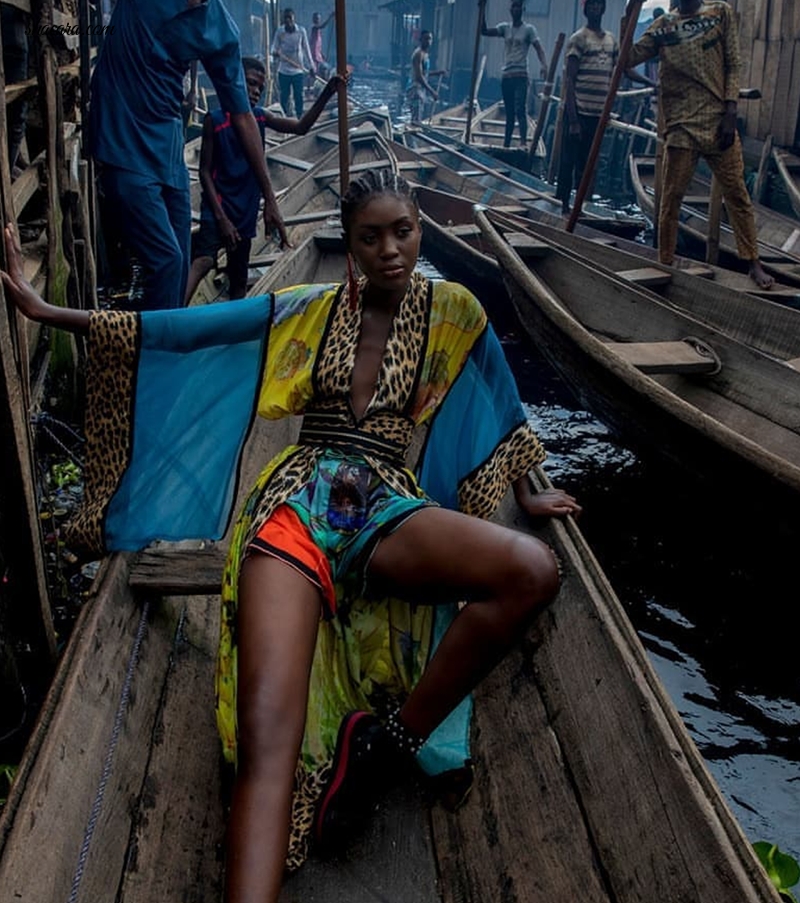 South Africa Meets Nigeria! See SA’s Marianne Fassler’s ‘Yellow Eko Fever’ Fashion Editorial