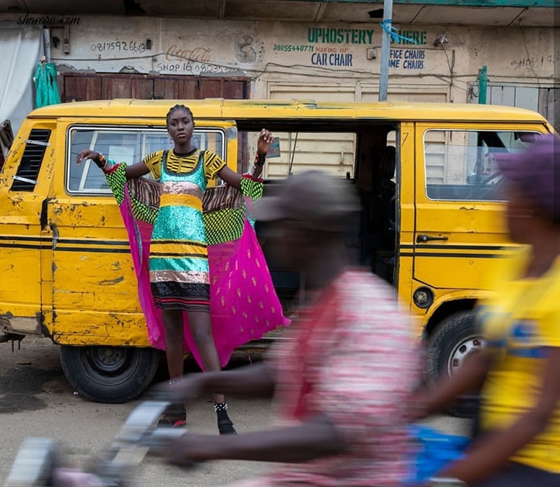 South Africa Meets Nigeria! See SA’s Marianne Fassler’s ‘Yellow Eko Fever’ Fashion Editorial