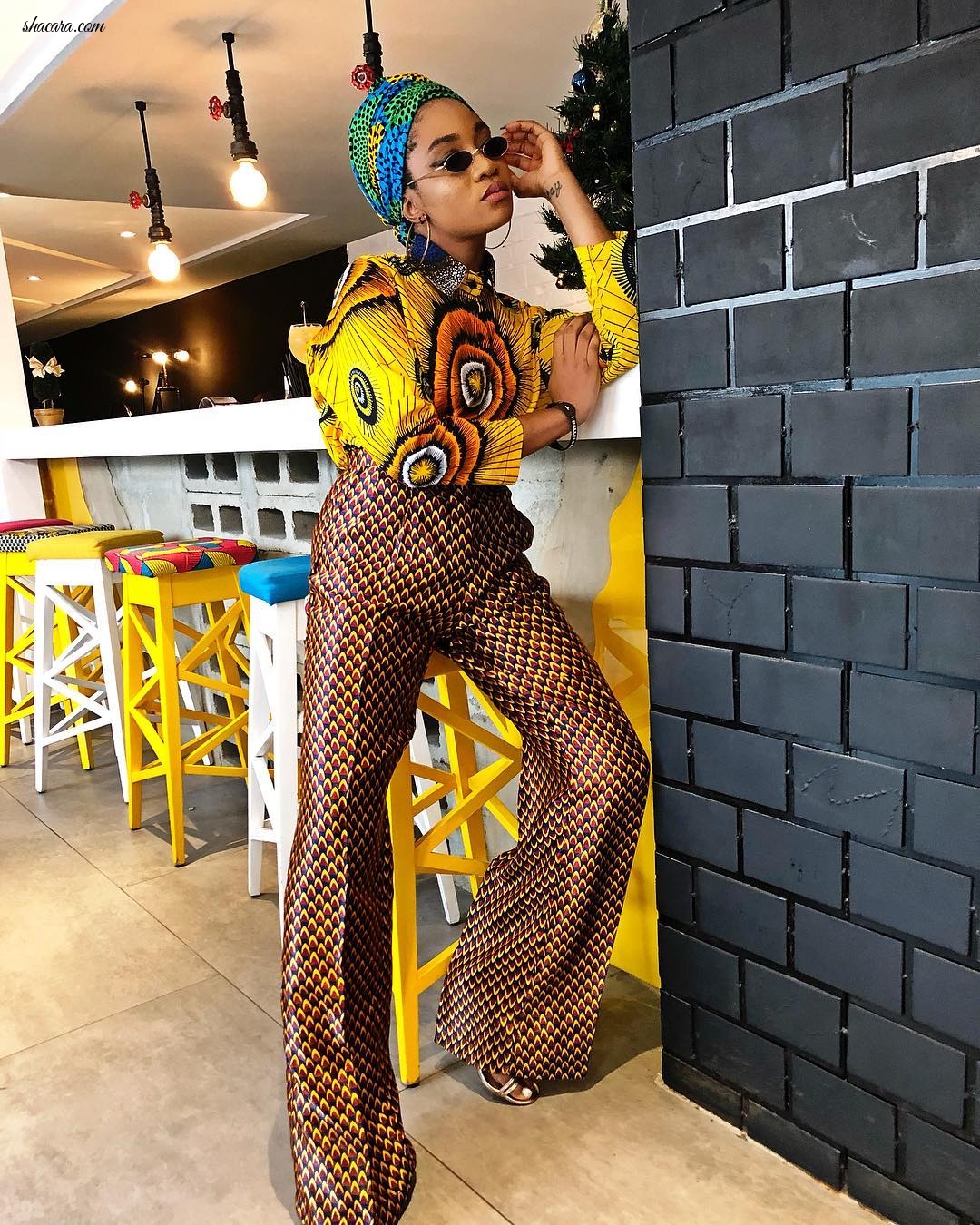 A Lesson In How To Clash Prints — According To Jennifer Oseh