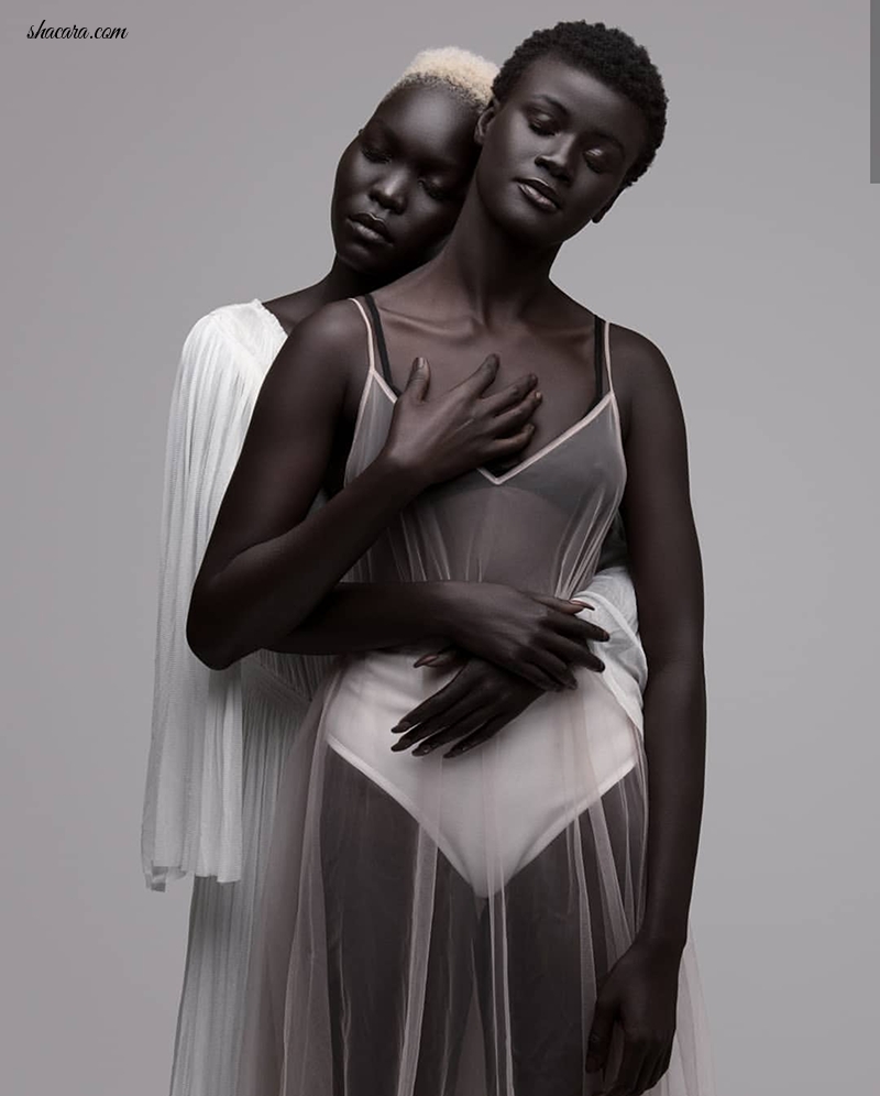 The Worlds Two Darkest Models From Senegal & Sudan Are Redefining Beauty In This Viral Shoot, Here Is What Is Shocking About It