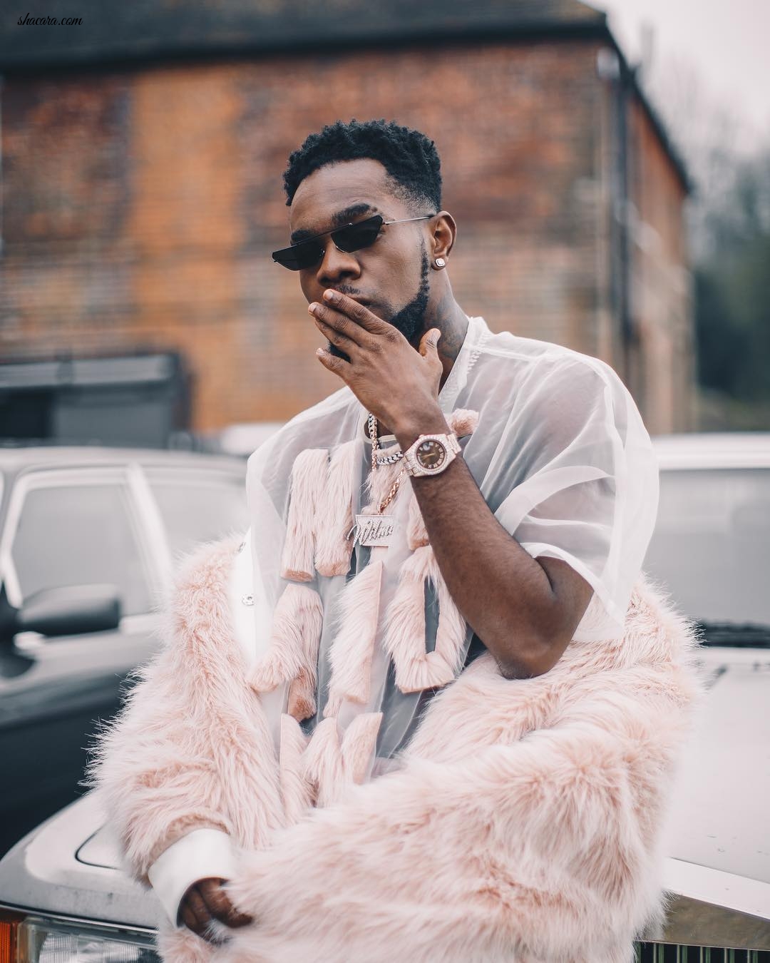 Patoranking Debuts His Coziest Look Yet In This Faux Fur Ensemble