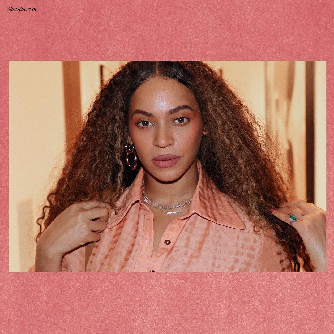 Slay Mama! Beyonce Stuns Instagram In Two Peach Coloured Ensembles