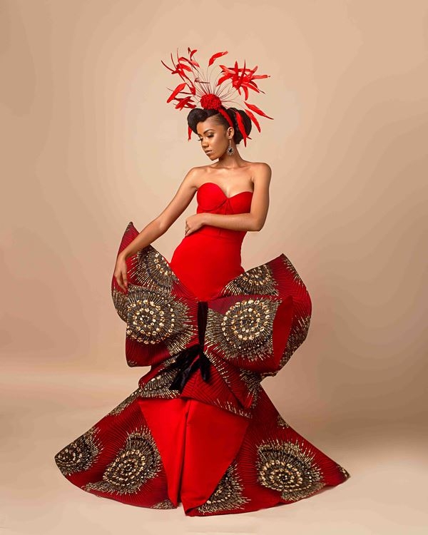 In a romantic season spirit, Nigerian couturier, Maison De Helen has just released a jaw-dropping post-Valentine campaign seasoned with the art of statement dressing.  Creatively directed by Smart Courage, the single campaign