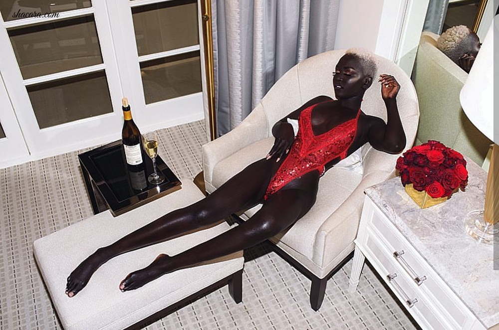 Darkie Queen Nyakim Served The Most Tasteful Valentines Images Putting All Her Melanin On Blast