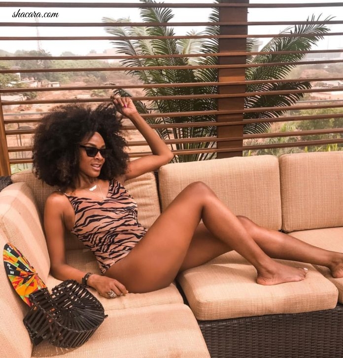 European Style Influencer Maureen Powel Live Her Best Life In Print Style During Her Ghana Trip