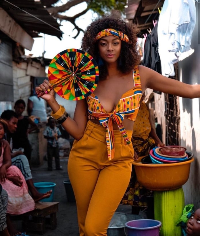 European Style Influencer Maureen Powel Live Her Best Life In Print Style During Her Ghana Trip