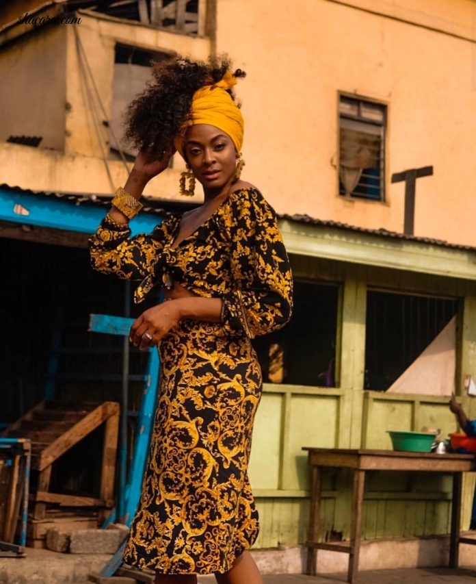 European Style Influencer Maureen Powel Live Her Best Life In Print Style During Her Ghana Trip