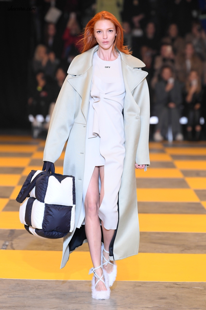 Paris Fashion Week: Off-White’s RTW Fall 2019 Was A Mixture Of Minimalism And Glamour