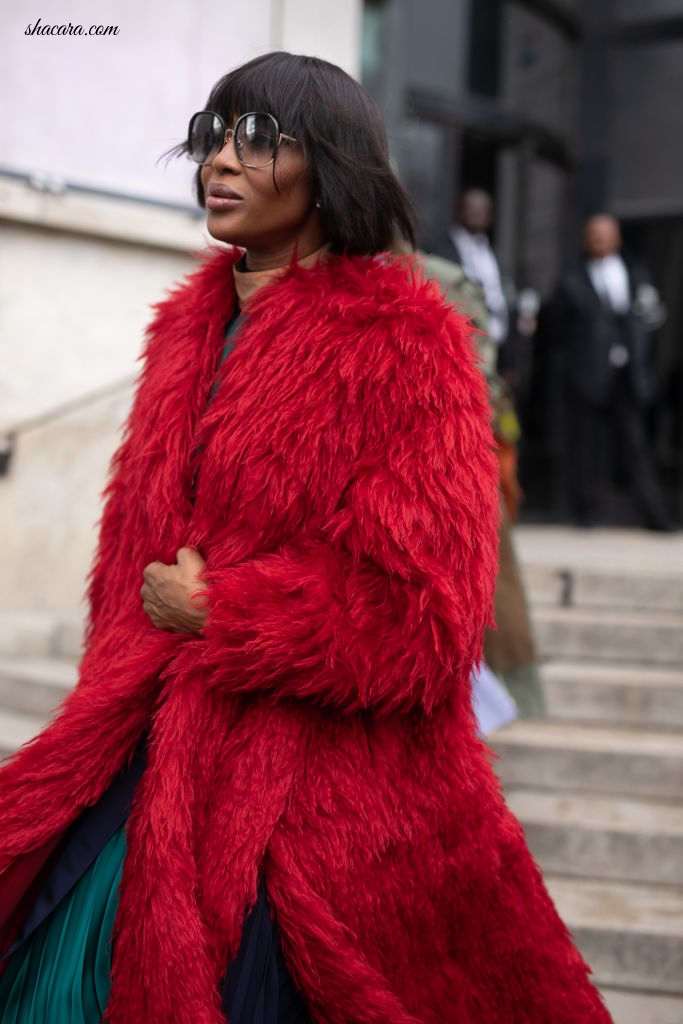 An Ode To Supermodel Naomi Campbell’s Paris Fashion Week 2019 Style