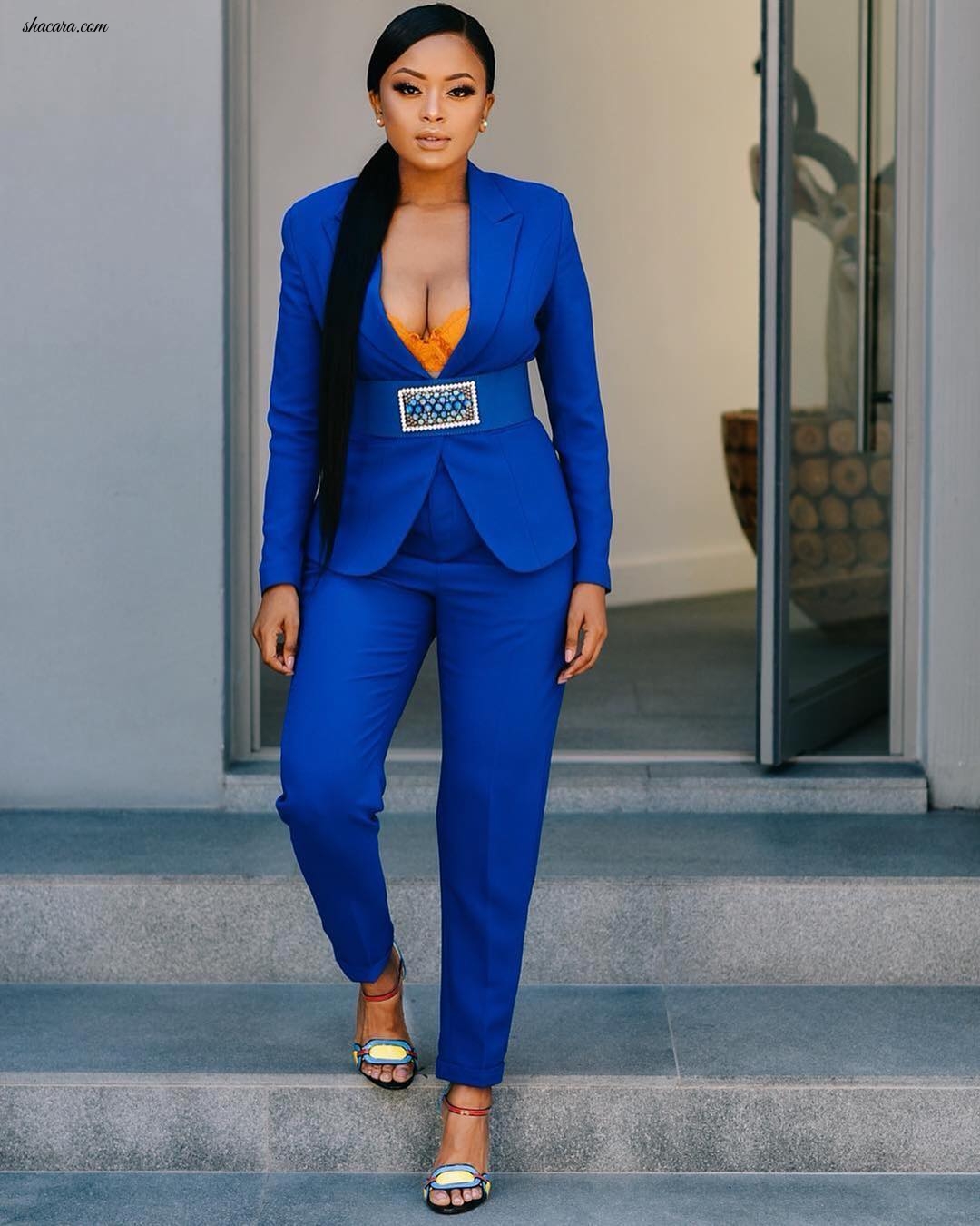 Lerato Kganyago Brings Glam To The Streets In This Gert Johan Coetzee Suit