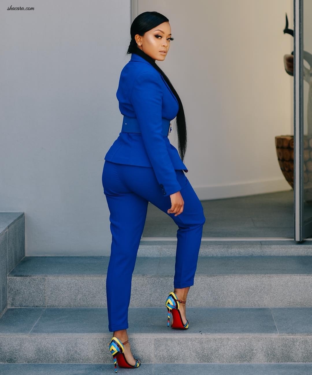 Lerato Kganyago Brings Glam To The Streets In This Gert Johan Coetzee Suit