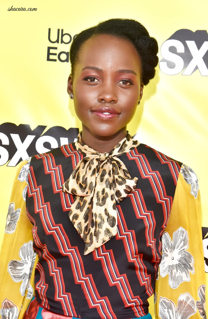 Lupita Nyong’o Steals The Show In Clashing Prints At The 2019 SXSW Festival