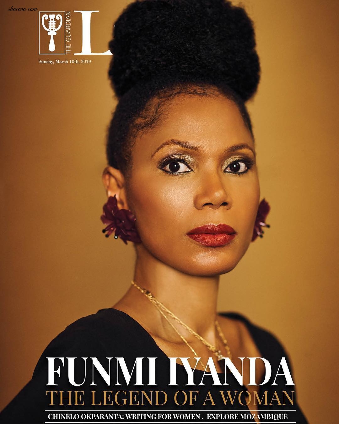 Funmi Iyanda Is A Bombshell Beauty On The Latest Issue Of Guardian Life Magazine