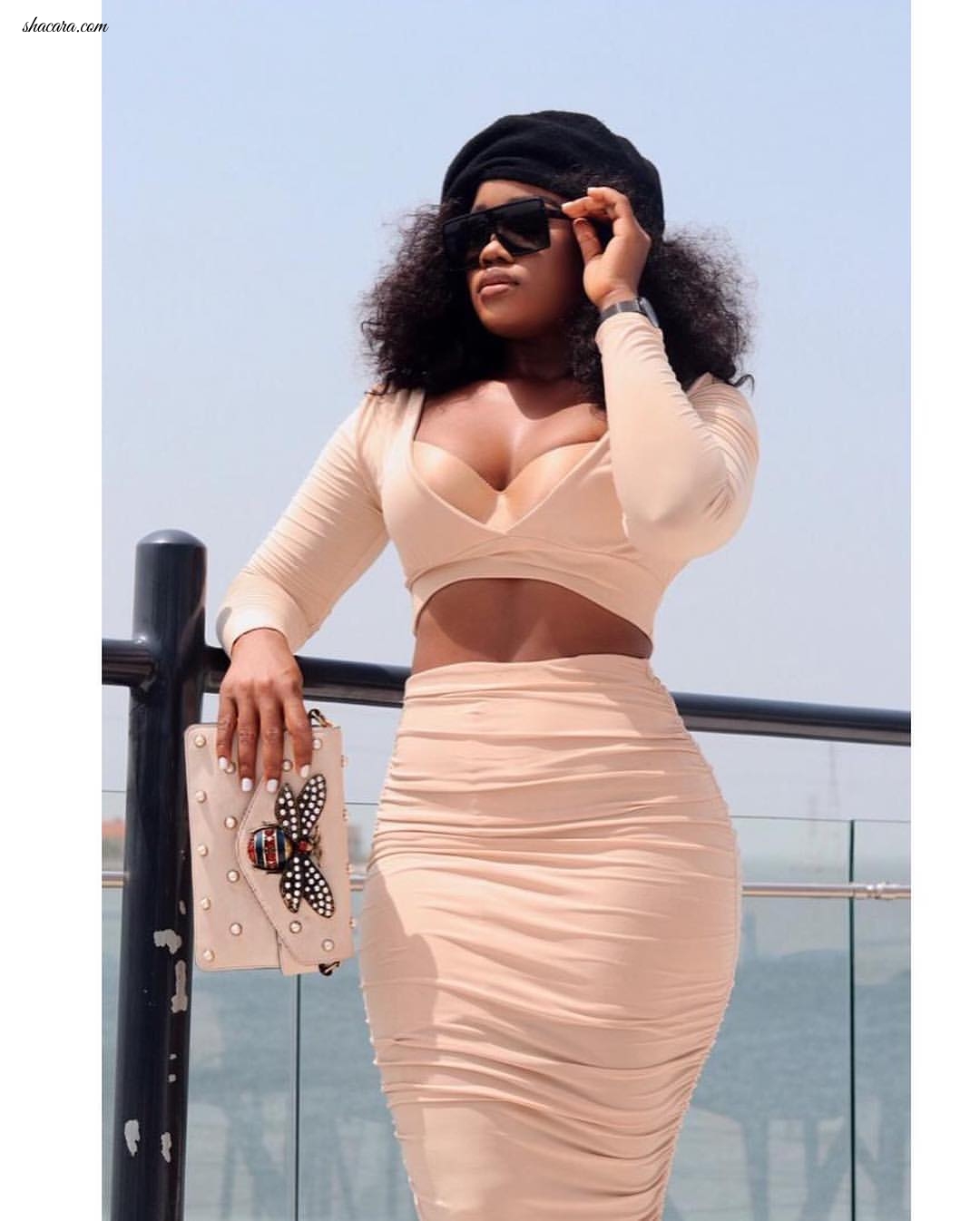 Dangerous Curves Ahead! Cee-C Showcases Hot Beige-Look In New Instagram Photos