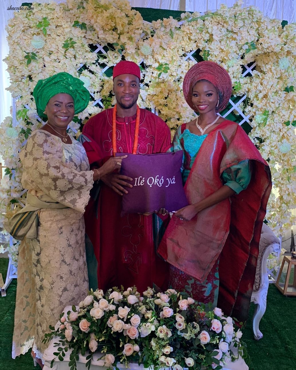 First Photos From Akah Nnani & Claire Idera’s Traditional Engagement & White Wedding