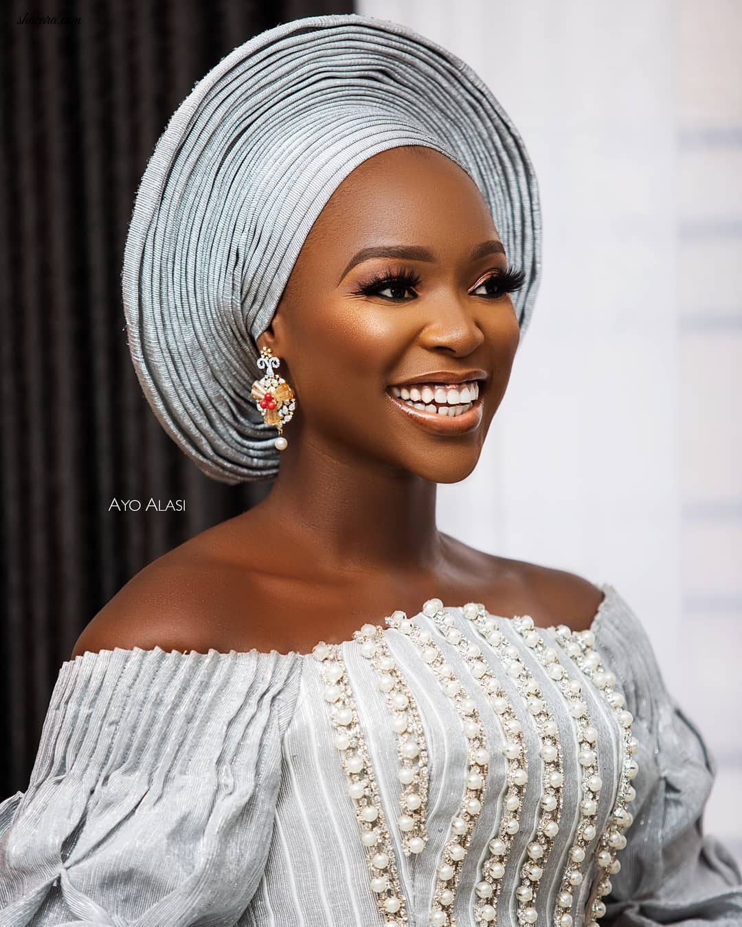 Tomike Alayande’s Traditional Engagement Outfit Was A Total Showstopper