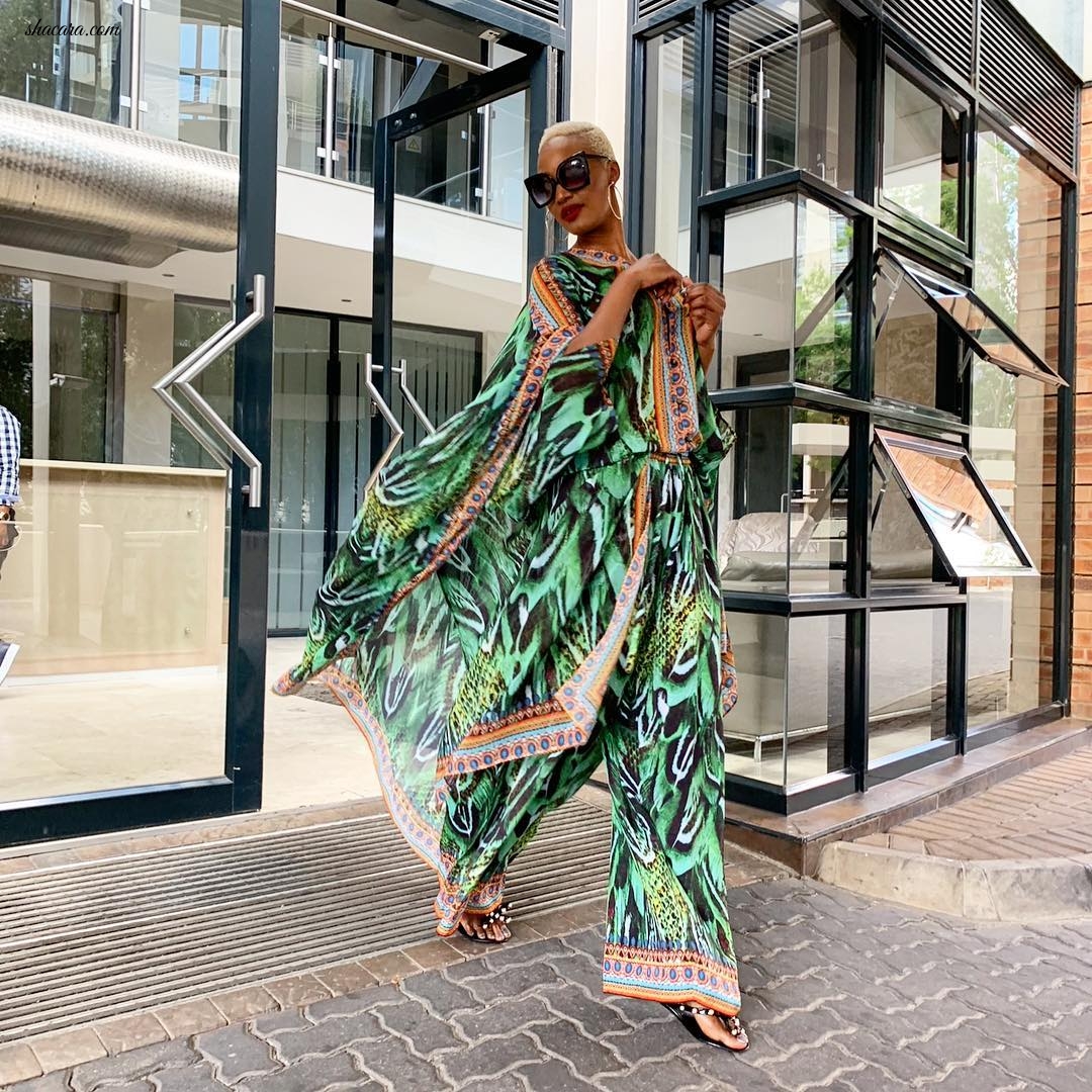 Legendary Model Iman, Yemi Alade & More Celebs Are All Going Gaga Over Salone’s Sai Sankoh’s Nawara Goddes Kaftan