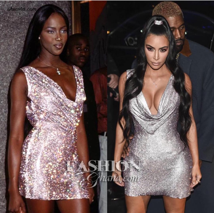 Naomi Campbell Vs Kim Kardashian? See 5 Times The 2 Have Clashed Clothes & Let Us Know Who Wore Them Best!