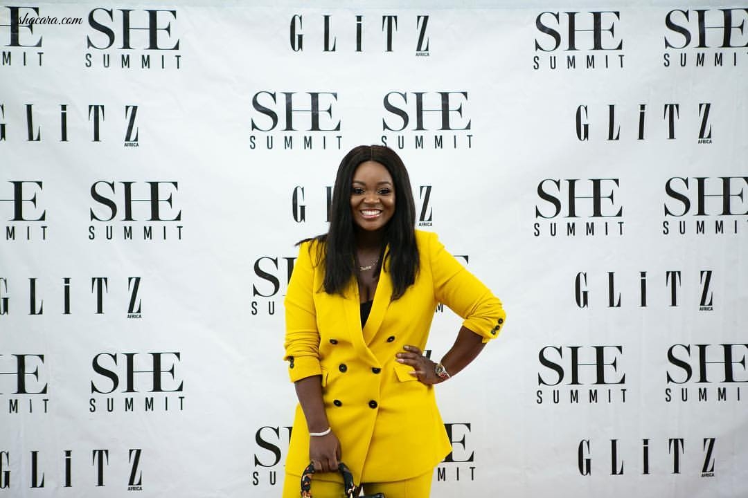 Actress Jackie Appiah Was All Business For The 2019 “SHE Summit”