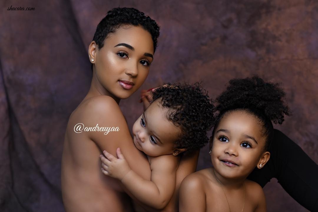 Ivorian Singer & Influencer Drea Is Serving Us Some ‘NOT FAIR’ Mother Goals; Where Did Those Babies Even Come From?