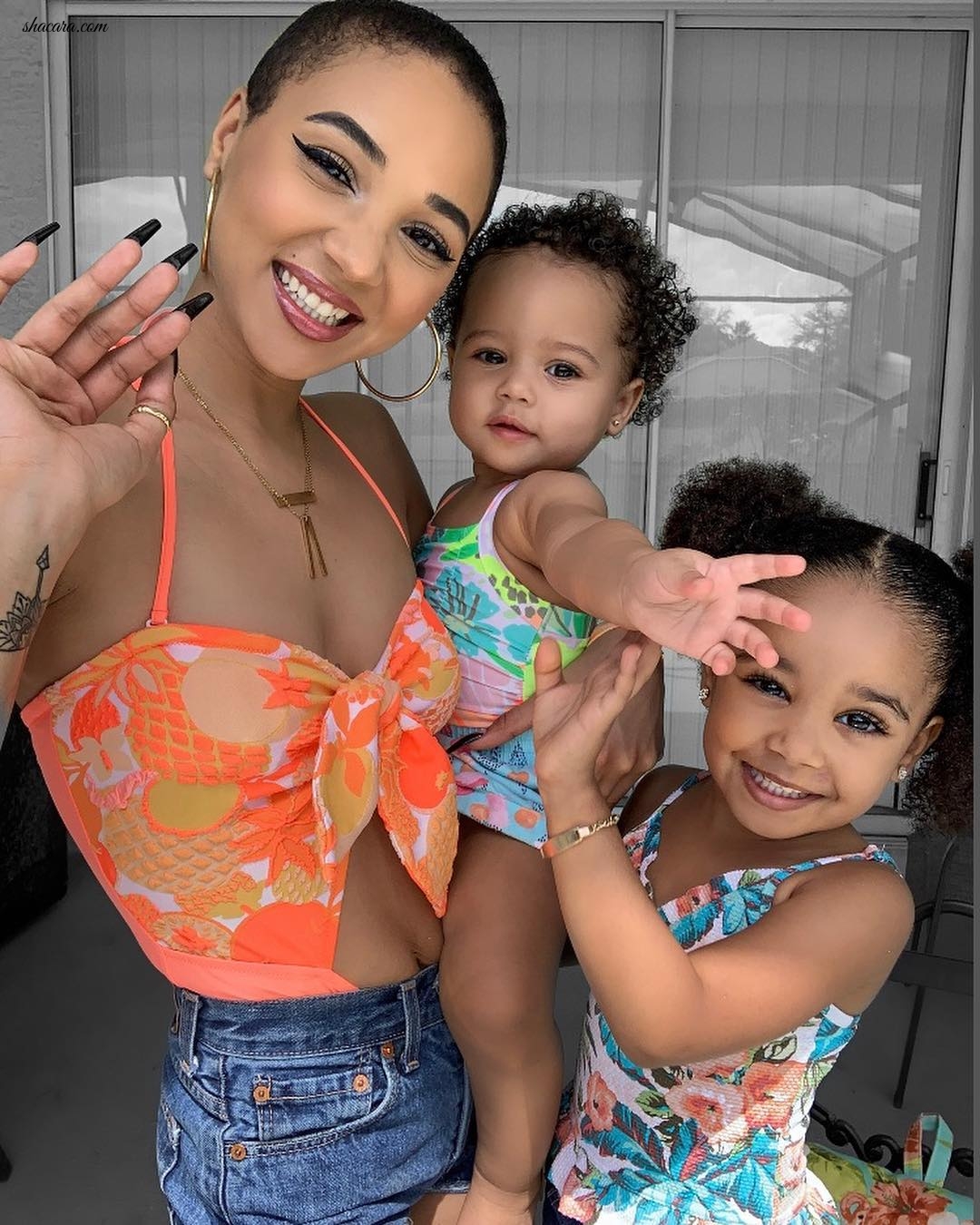 Ivorian Singer & Influencer Drea Is Serving Us Some ‘NOT FAIR’ Mother Goals; Where Did Those Babies Even Come From?