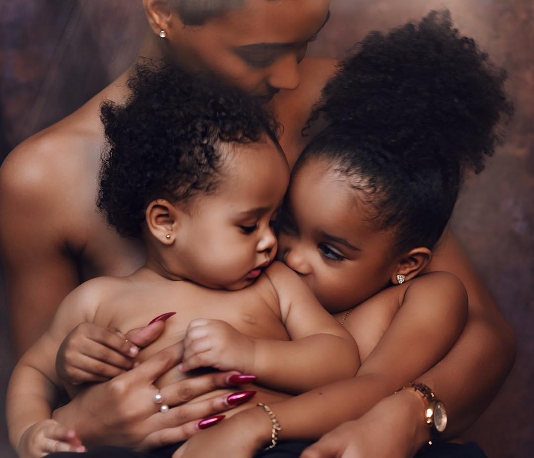 Ivorian Singer & Influencer Drea Is Serving Us Some ‘NOT FAIR’ Mother Goals; Where Did Those Babies Even Come From?